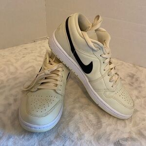 Nike Air Jordan 1 Low Coconut Milk White Black DC0774-121 Women 9 - Men’s 7.5